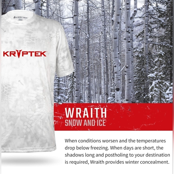 Kryptek Men's Hyperion Short Sleeve Crew-XS - Picture 5 of 10